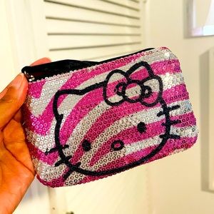 💕Hellokitty Sequins coin purse 💕